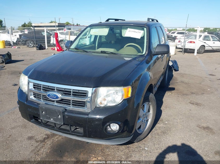 2011 Ford Escape, Rear, IAAI, VIN 1FMCU0D77BKB65586 — photo 2