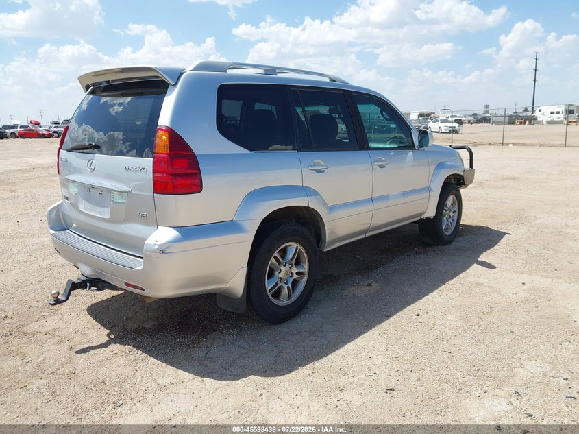 2007 LEXUS GX 470 auction photo 4