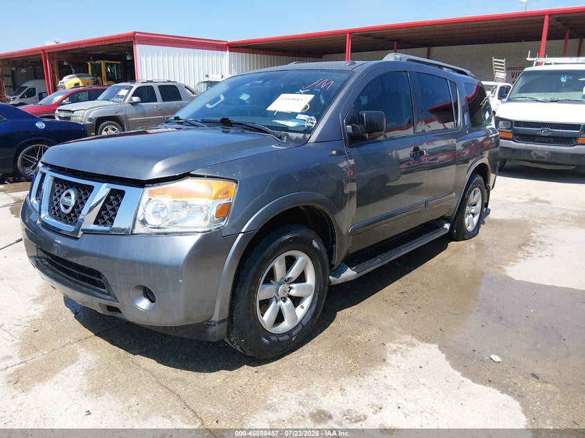 Vin: 5n1ba0nd1dn612973, lot: 46096879, nissan armada sv 20132