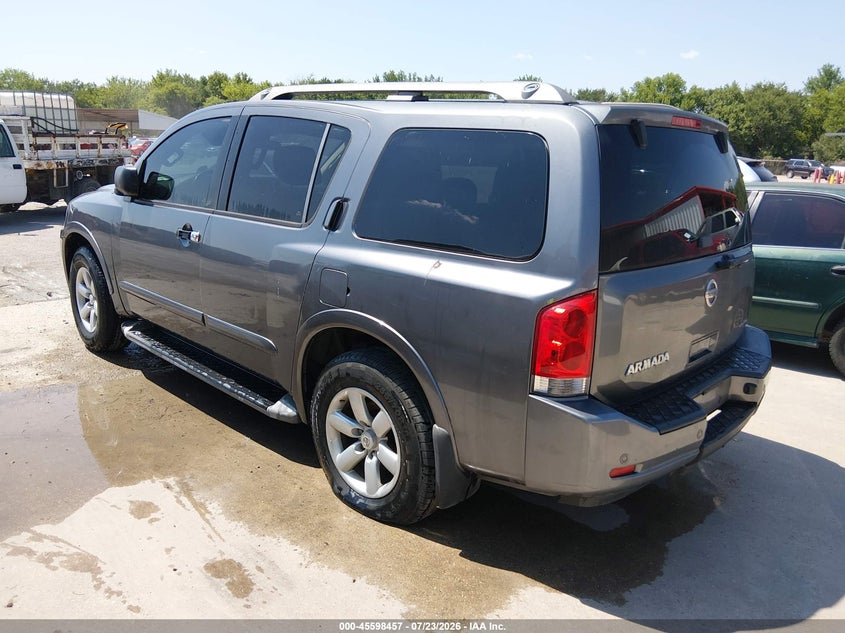 Vin: 5n1ba0nd1dn612973, lot: 46096879, nissan armada sv 20133