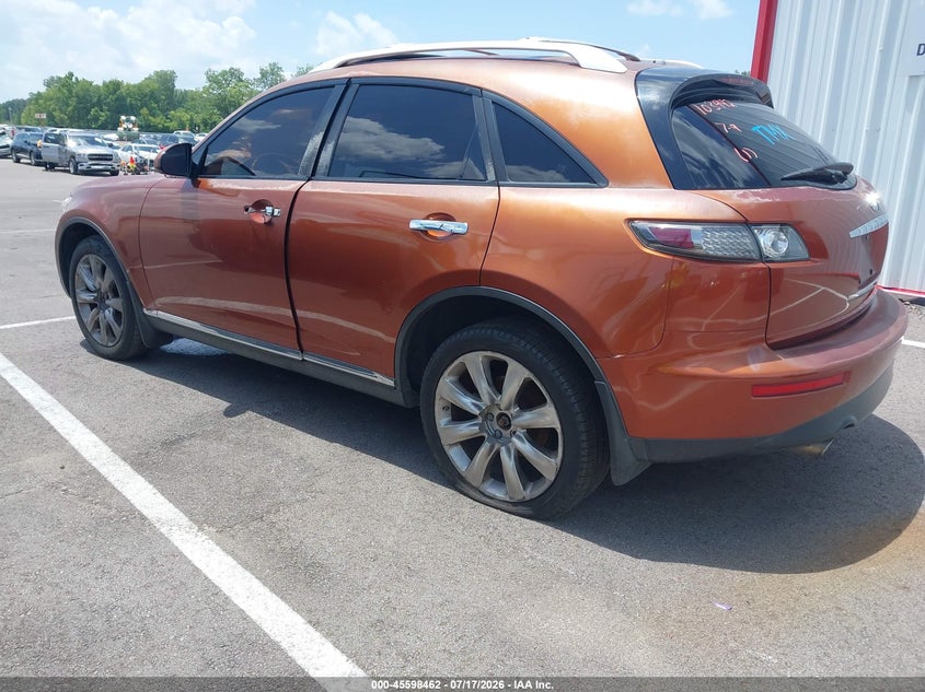 2008 Infiniti Fx35 VIN: JNRAS08U78X103442 Lot: 45598462