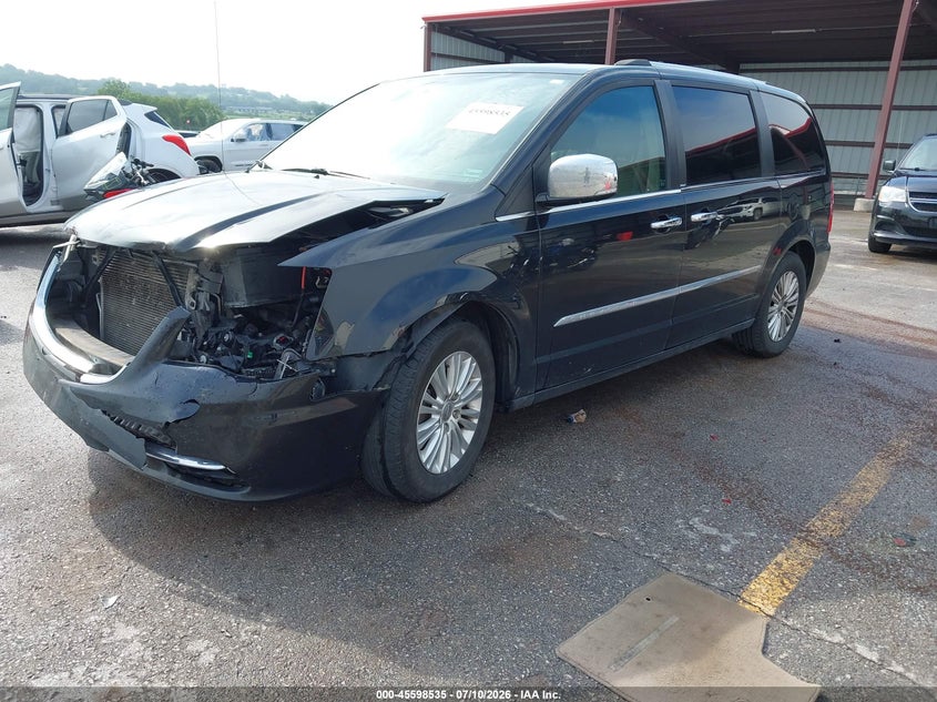 Vin: 2c4rc1gg3er297740, lot: 46096957, chrysler town & country limited 20142