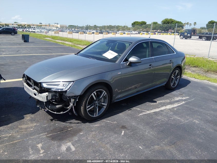 Vin: waulnaf46hn008260, lot: 46096959, audi a4 premium plus 20172