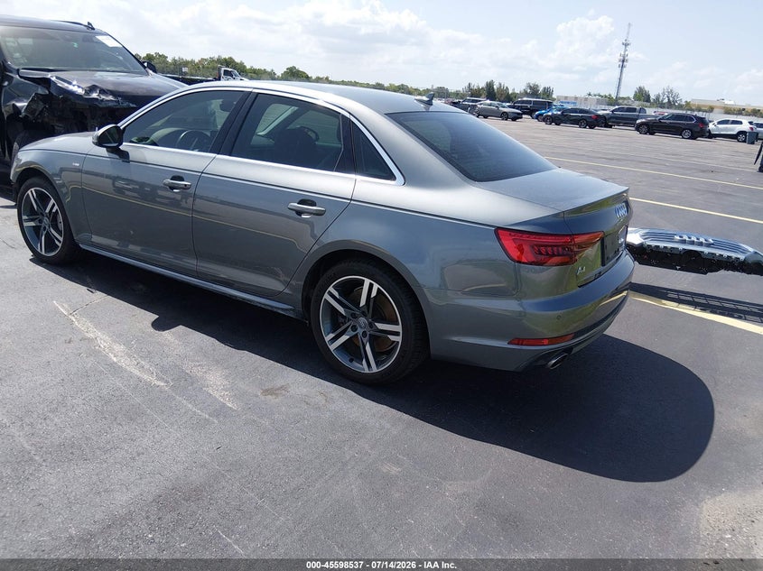 Vin: waulnaf46hn008260, lot: 46096959, audi a4 premium plus 20173