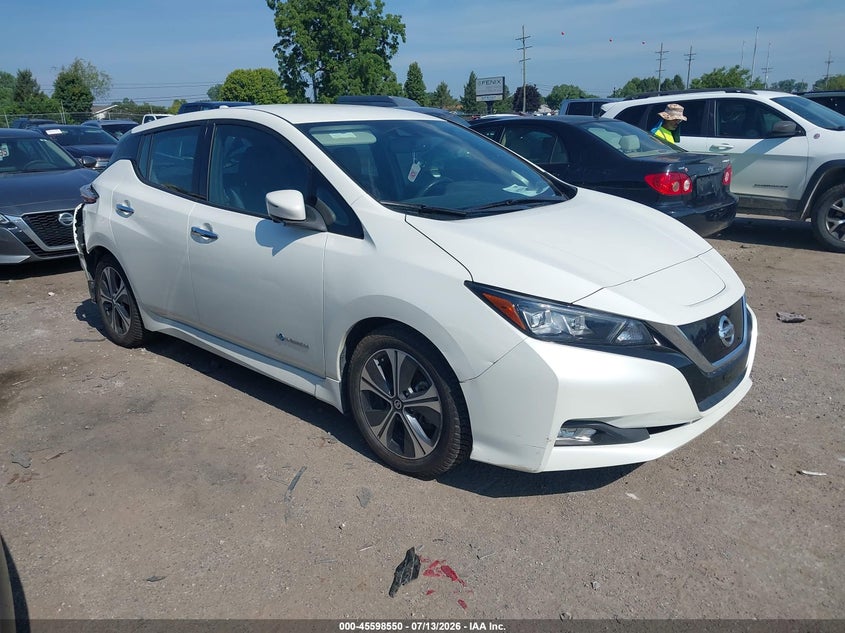 Vin: 1n4az1cp6jc302584, lot: 46096972, nissan leaf sl 2018 img_1