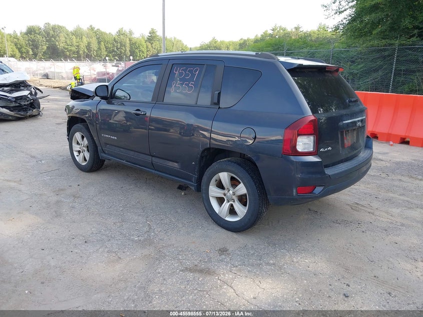 Vin: 1c4njdeb0gd573259, lot: 46096977, jeep compass latitude 20163