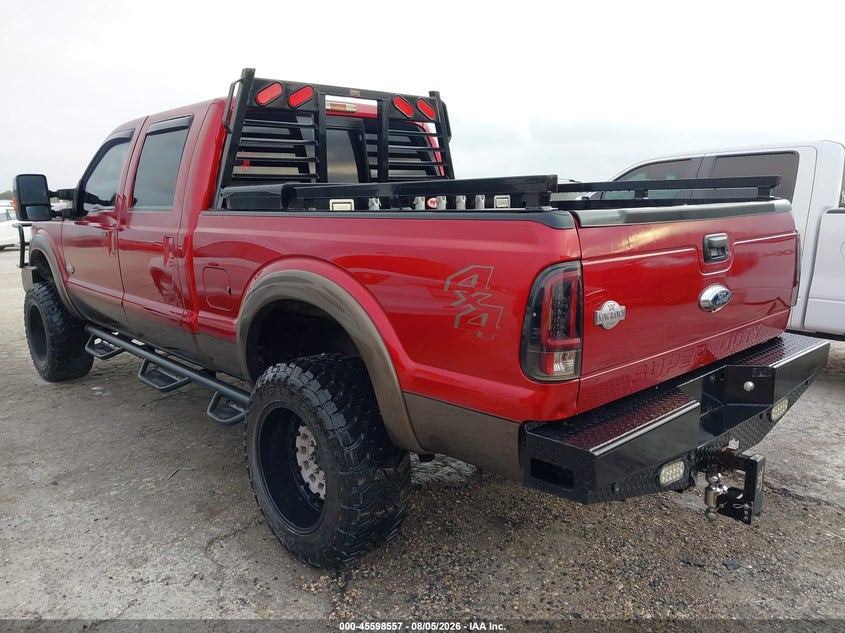 Vin: 1ft7w2b6xfed27785, lot: 46096979, ford f-250 lariat 20153