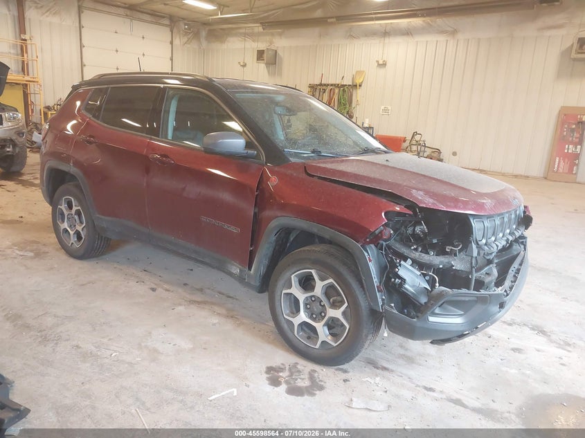 2022 JEEP COMPASS auction photo 1