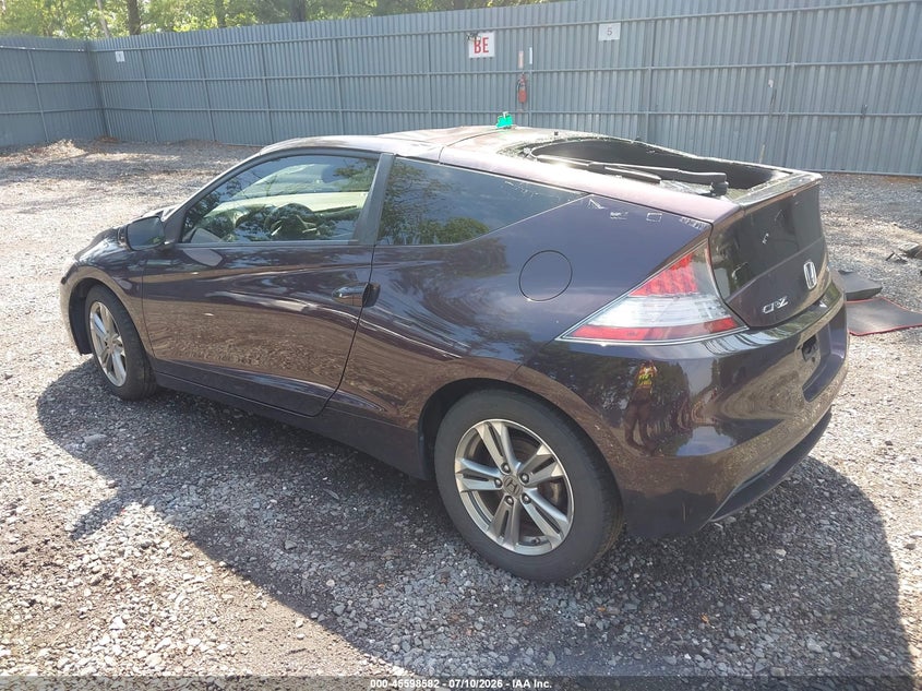 Vin: jhmzf1c68ds003376, lot: 46097004, honda cr-z ex 20133