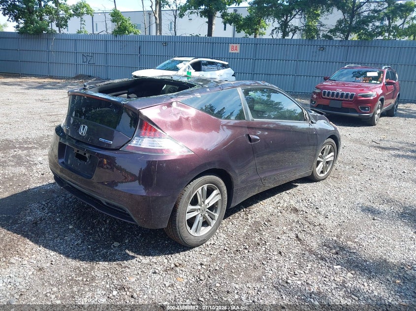 Vin: jhmzf1c68ds003376, lot: 46097004, honda cr-z ex 20134