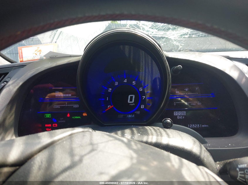2013 Honda Cr-Z Ex VIN: JHMZF1C68DS003376 Lot: 45598582