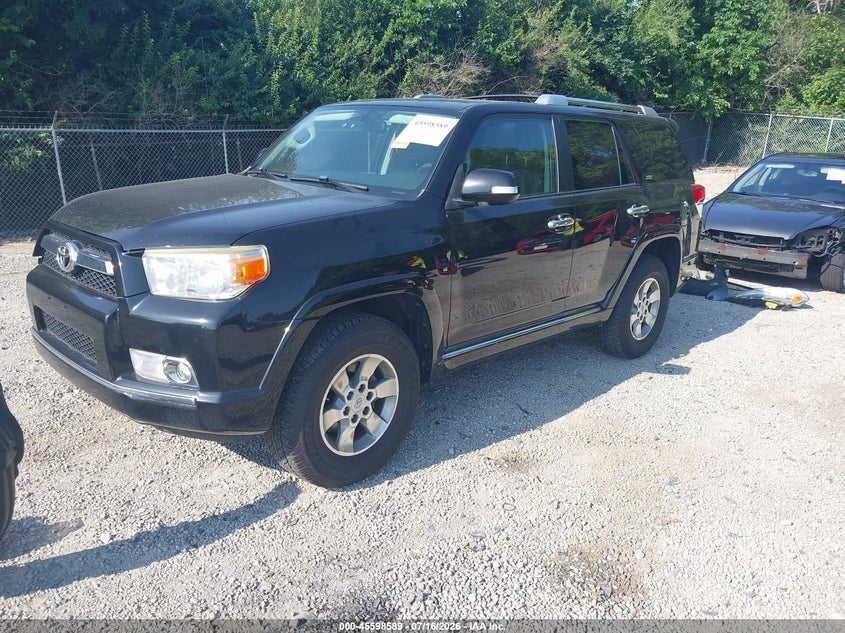 Vin: jtebu5jr7a5015179, lot: 46097011, toyota 4runner sr5 v6 20102