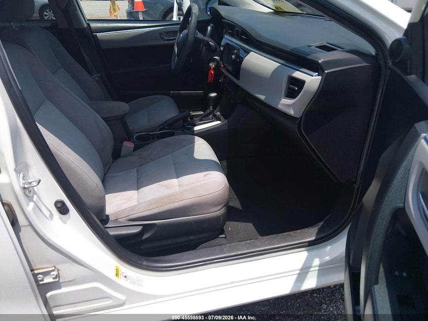 2016 TOYOTA COROLLA auction photo 5