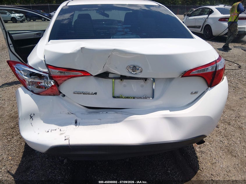 2016 TOYOTA COROLLA auction photo 6