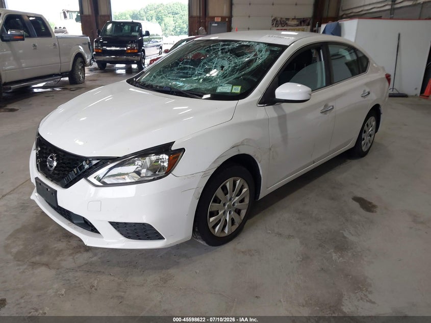 VIN 3N1AB7AP1KY225784 2019 NISSAN SENTRA S
