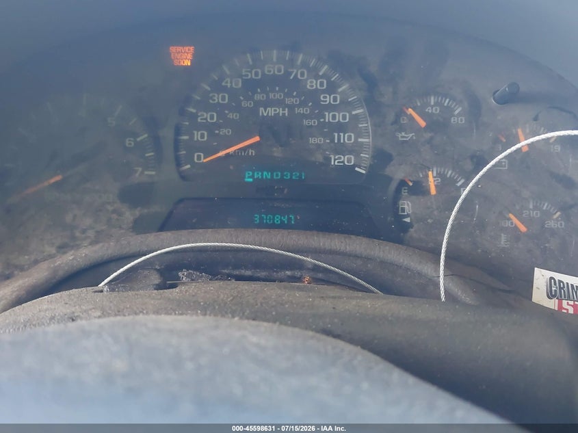 2004 Chevrolet Trailblazer Ls VIN: 1GNDT13S542441586 Lot: 45598631