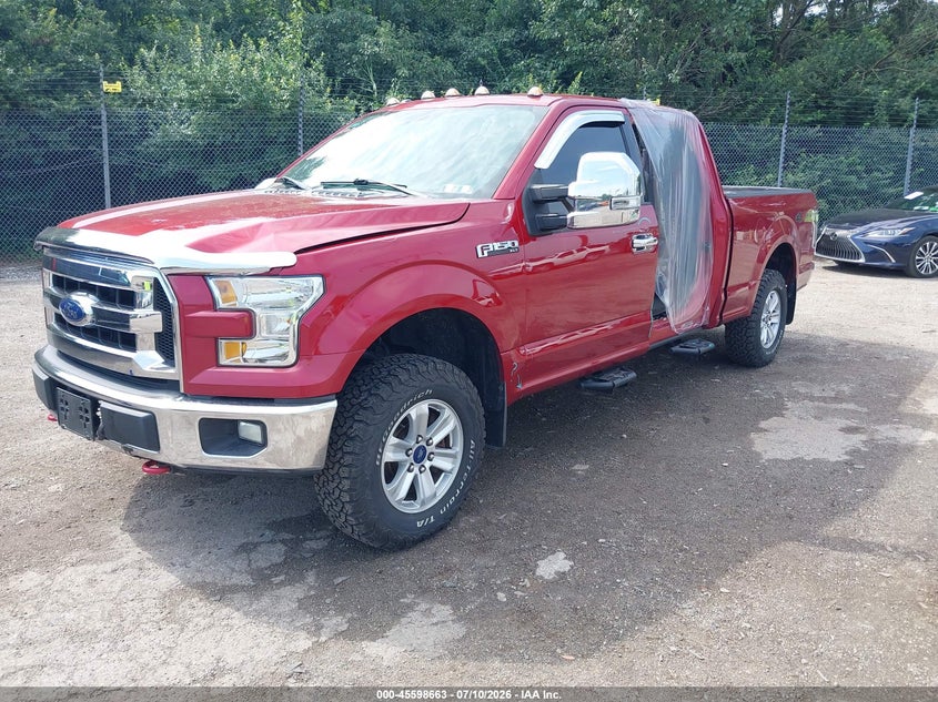 2015 Ford F-150, Left Side, IAAI, VIN 1FTFW1EF3FFC00999 — photo 2