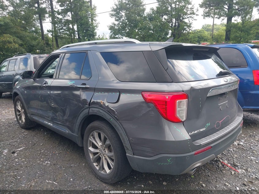 2021 FORD EXPLORER auction photo 3