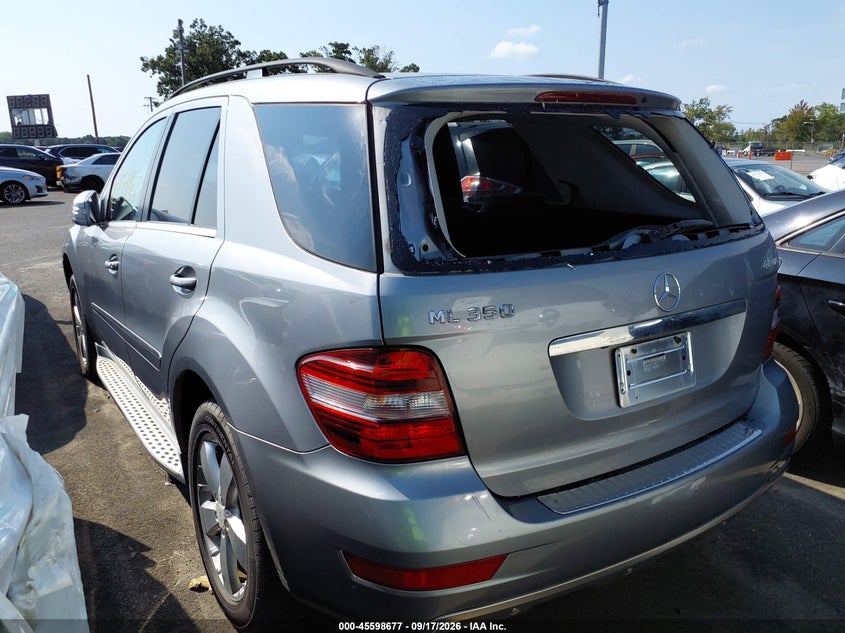 MERCEDES-BENZ ML 350 2011 VIN 4JGBB8GB1BA695140