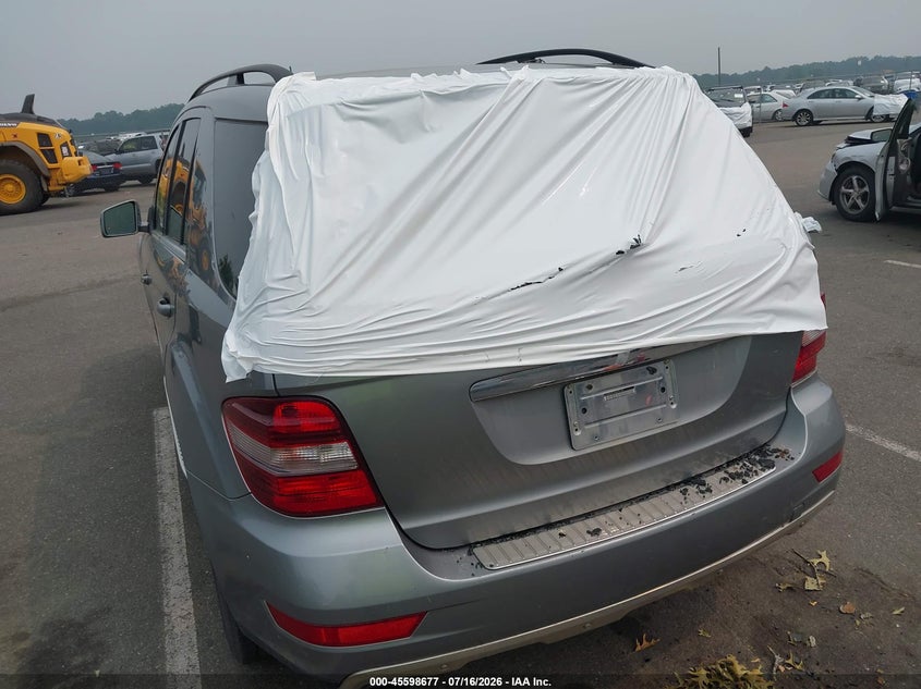 2011 Mercedes-Benz Ml 350 4Matic VIN: 4JGBB8GB1BA695140 Lot: 45598677