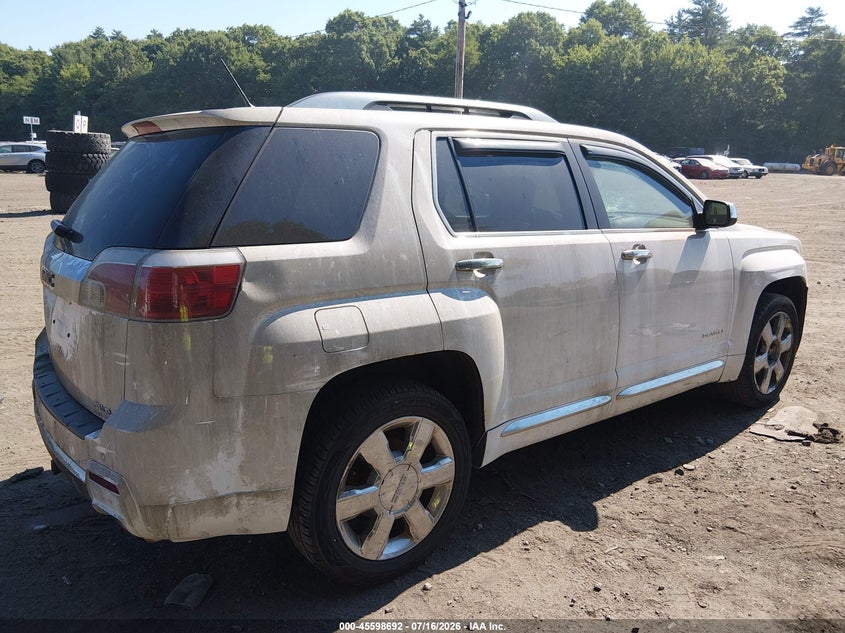 Vin: 2gkflze34d6403845, lot: 46097114, gmc terrain denali 20134