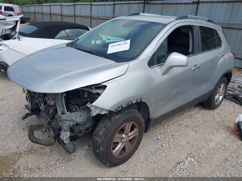 Vin: kl7cjpsb7hb086647, lot: 46097142, chevrolet trax lt 20172