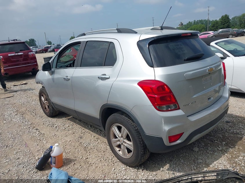 Vin: kl7cjpsb7hb086647, lot: 46097142, chevrolet trax lt 20173