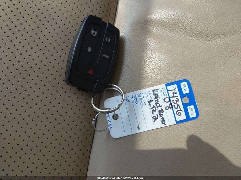 2008 Land Rover Lr2 Se VIN: SALFS24N38H052699 Lot: 45598724