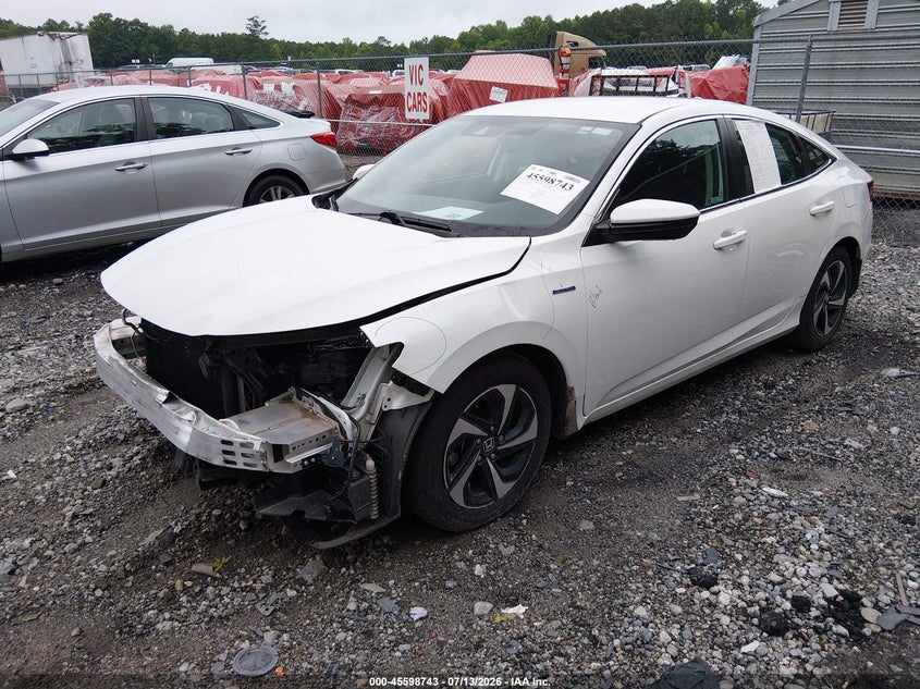 Vin: 19xze4f55ne005860, lot: 46097165, honda insight ex 20222