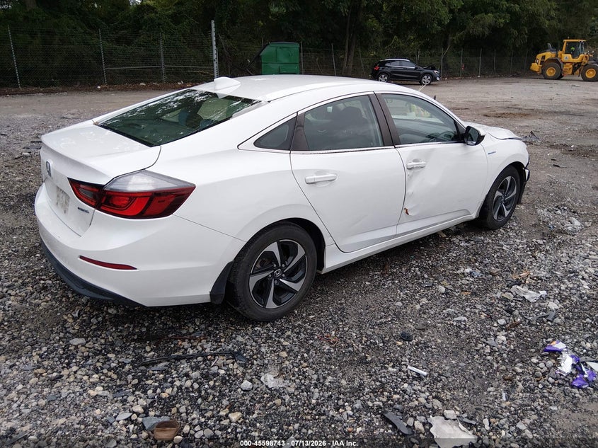 Vin: 19xze4f55ne005860, lot: 46097165, honda insight ex 20224