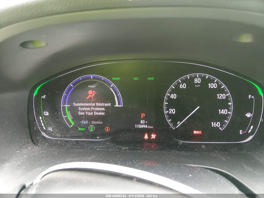 2022 HONDA INSIGHT auction photo 7