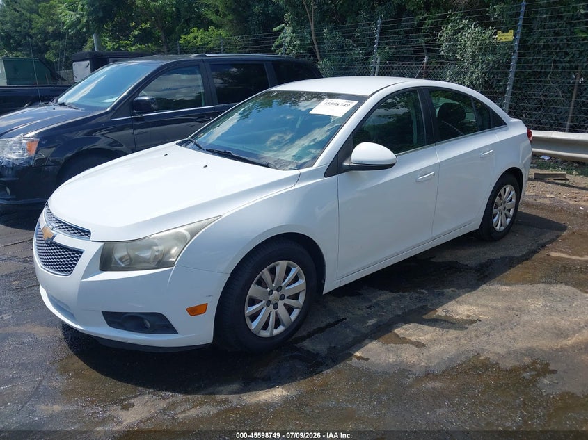 2011 Chevrolet Cruze, Ходова, IAAI, VIN 1G1PF5S98B7267864 — фото 2