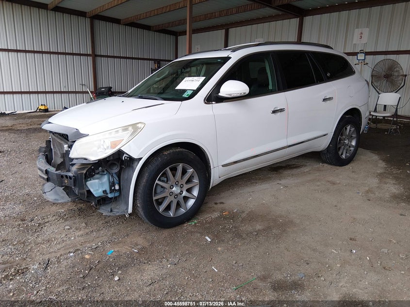 Vin: 5gakrbkdxgj221461, lot: 46097173, buick enclave leather 20162