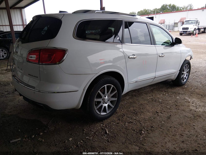 Vin: 5gakrbkdxgj221461, lot: 46097173, buick enclave leather 20164
