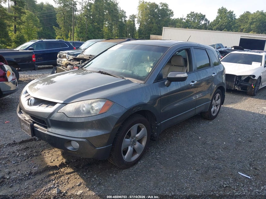2008 Acura RDX, Right Rear, IAAI, VIN 5J8TB18208A008352 — photo 2