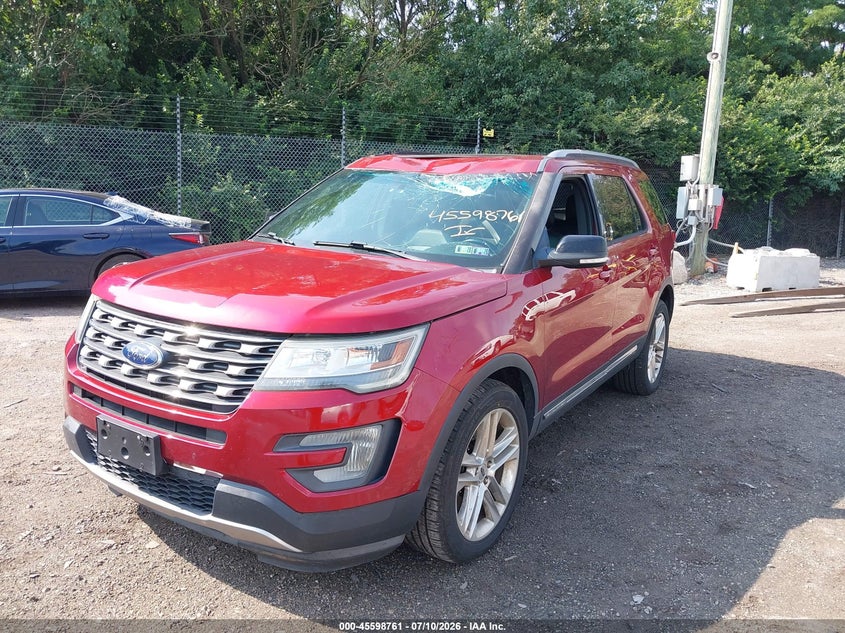 Vin: 1fm5k8d88ggc10289, lot: 46097183, ford explorer xlt 20162