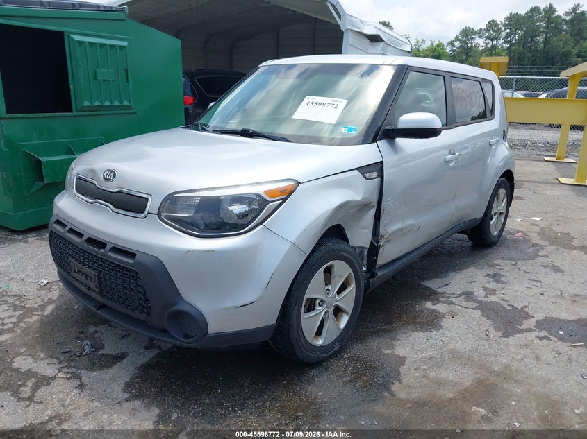 2014 Kia Soul, Left Side, IAAI, VIN KNDJN2A23E7741954 — photo 2