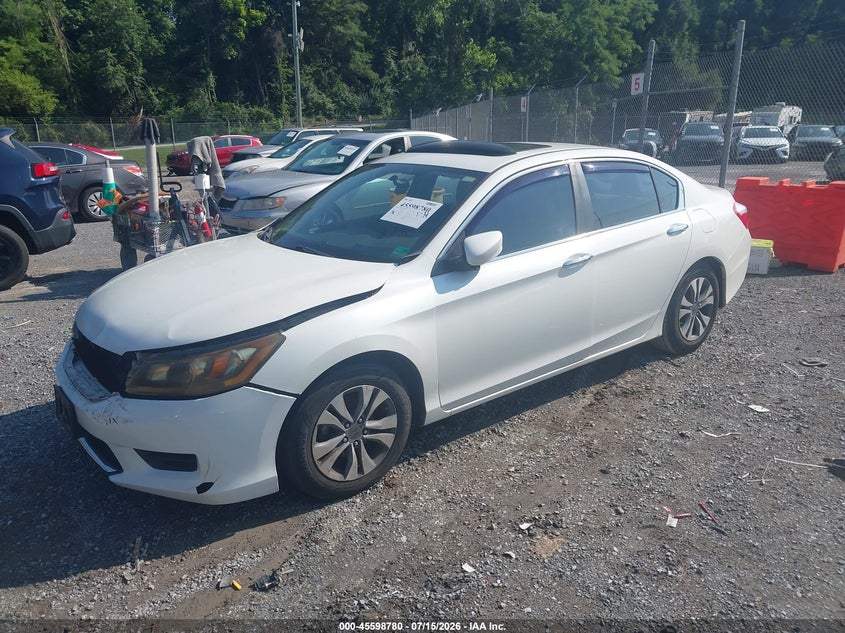 1HGCR2F38DA225039 2013 HONDA ACCORD LX photo 1