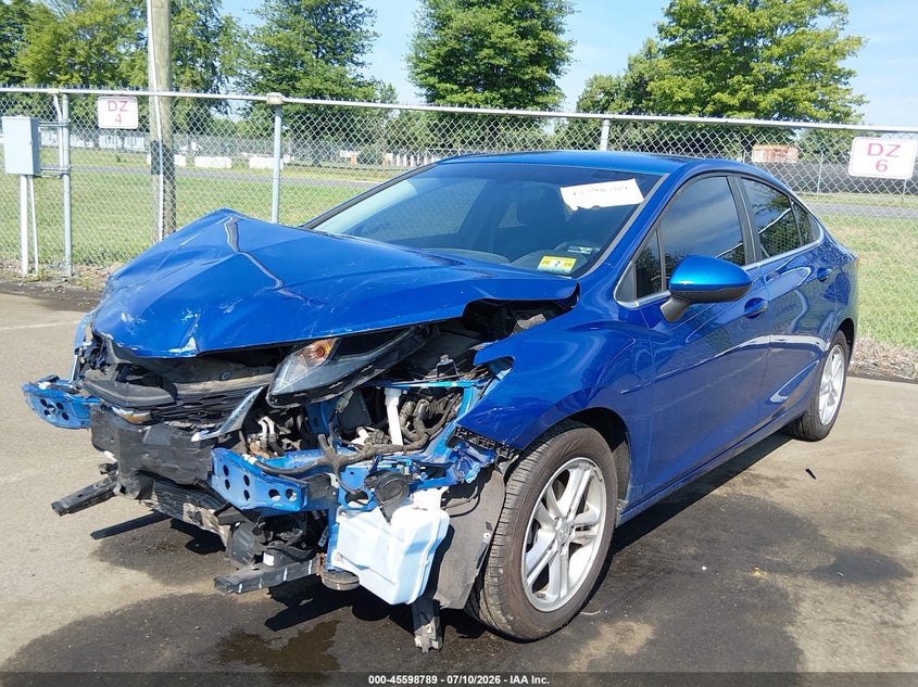 2017 Chevrolet Cruze Lt Auto, Front End, IAAI, VIN 1G1BE5SM5H7241796 — photo 2