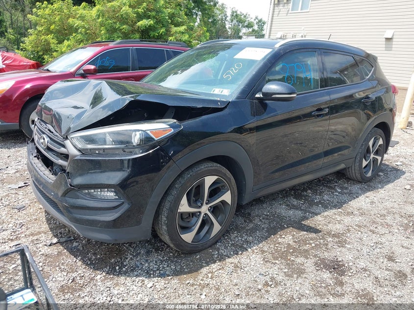 2016 Hyundai Tucson, Front End, IAAI, VIN KM8J3CA26GU145720 — photo 2