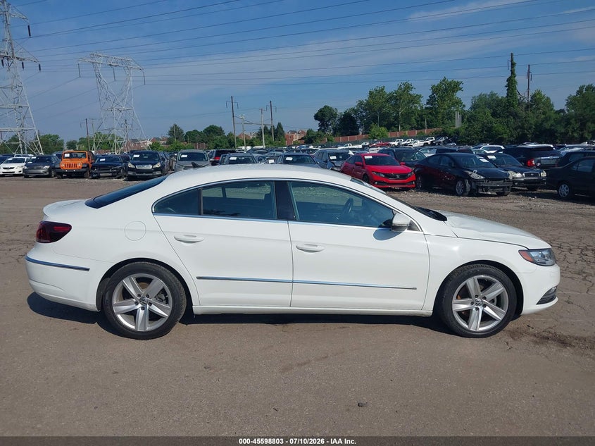 2017 Volkswagen Cc 2.0T Sport VIN: WVWKP7AN3HE502071 Lot: 45598803