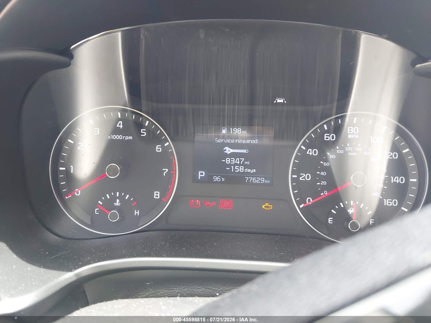 2020 Kia Forte Lxs VIN: 3KPF24AD7LE148932 Lot: 45598815