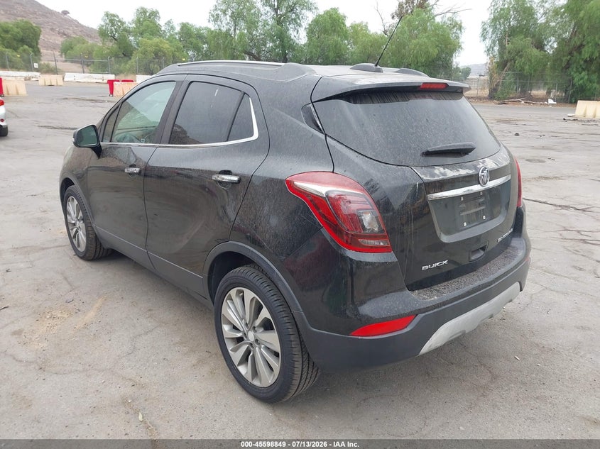 Vin: kl4cjasb7hb015409, lot: 46097271, buick encore preferred 20173
