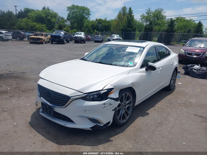 Vin: jm1gj1w59g1418694, lot: 46097279, mazda mazda6 i grand touring 20162