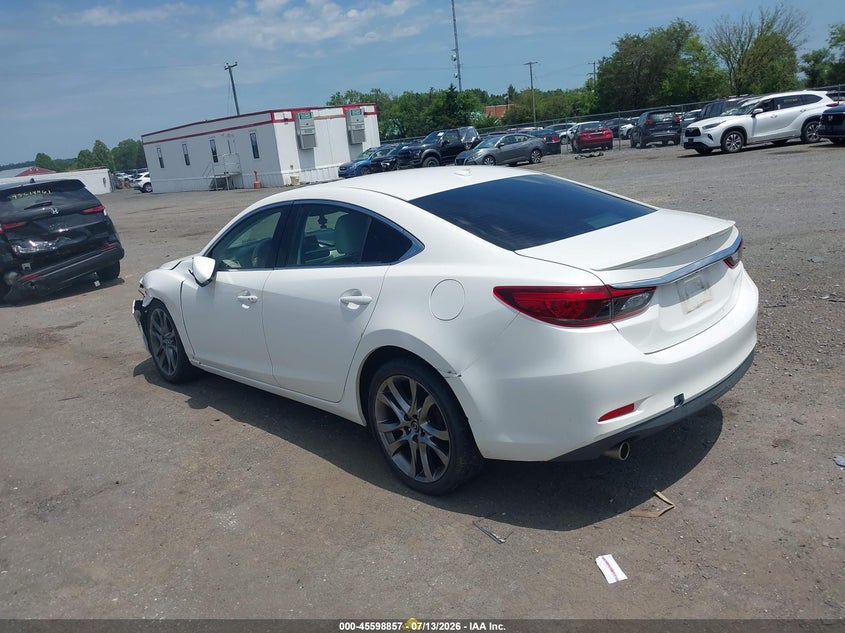 Vin: jm1gj1w59g1418694, lot: 46097279, mazda mazda6 i grand touring 20163