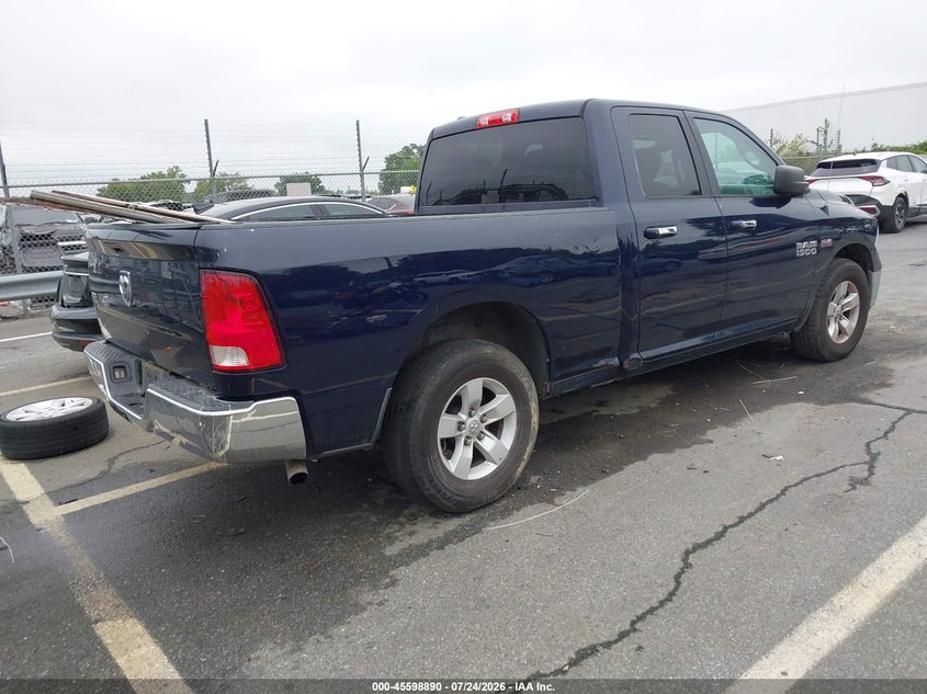 Vin: 1c6rr6gt3hs549943, lot: 46097312, ram 1500 slt  4x2 6'4 box 20174