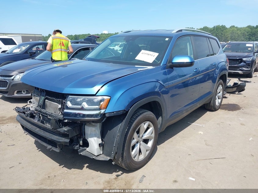 2019 VOLKSWAGEN ATLAS auction photo 2