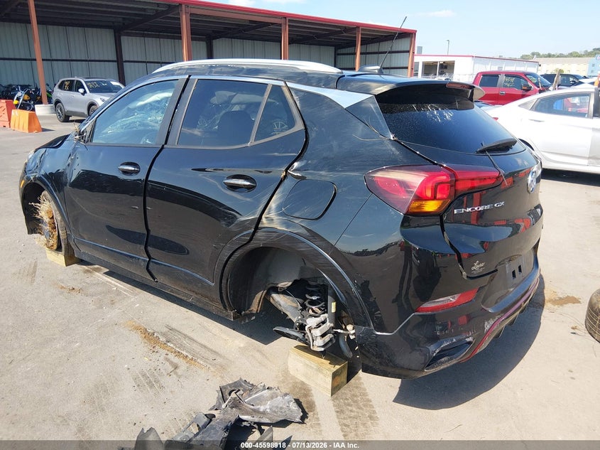 Vin: kl4mmdsl7nb068855, lot: 46097340, buick encore gx fwd select 20223