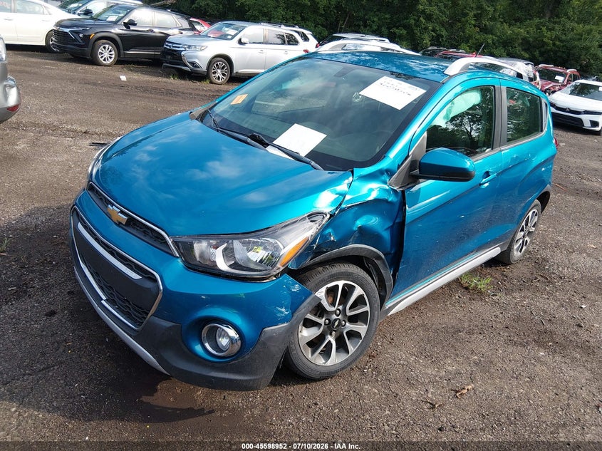 2019 Chevrolet Spark, Left Front, IAAI, VIN KL8CG6SA1KC732617 — photo 2