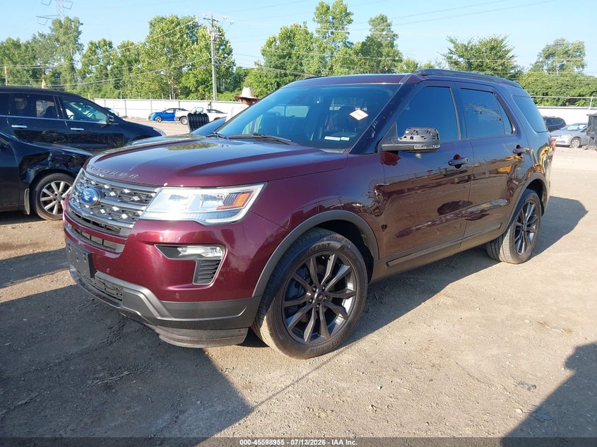 Vin: 1fm5k8d86kga06230, lot: 46097377, ford explorer xlt 20192